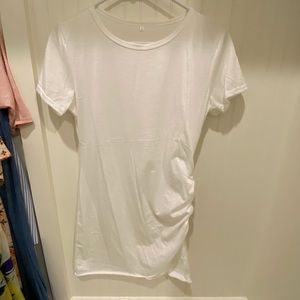 White t shirt dress
